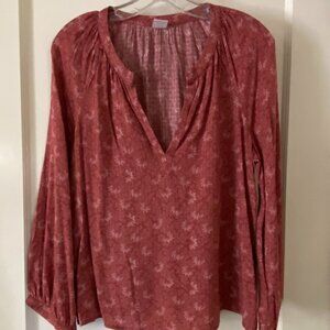 Melrose & Market peasant style top Size Small NWOT
